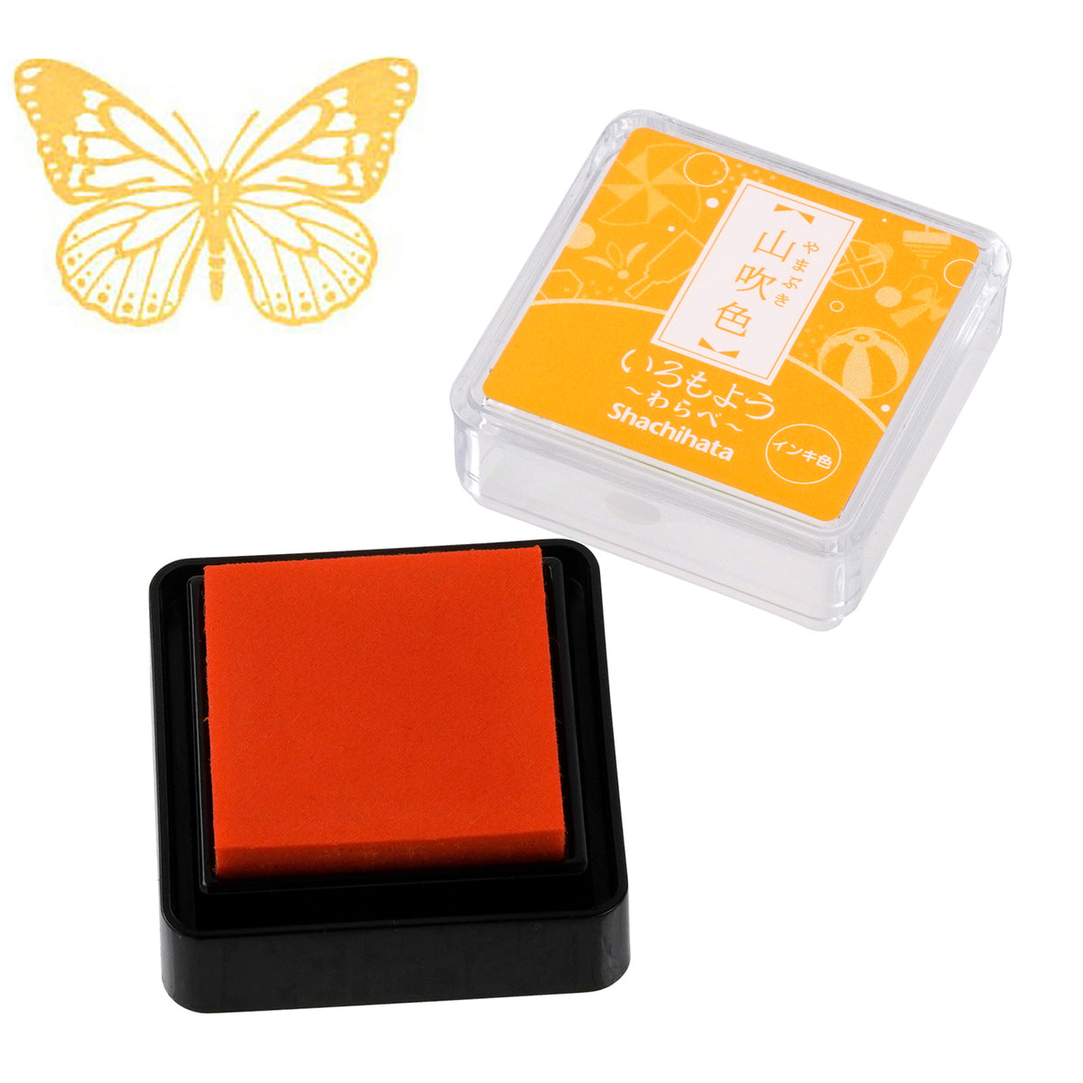 Shachihata IROMOYOU WARABE Mini Stamp Pad