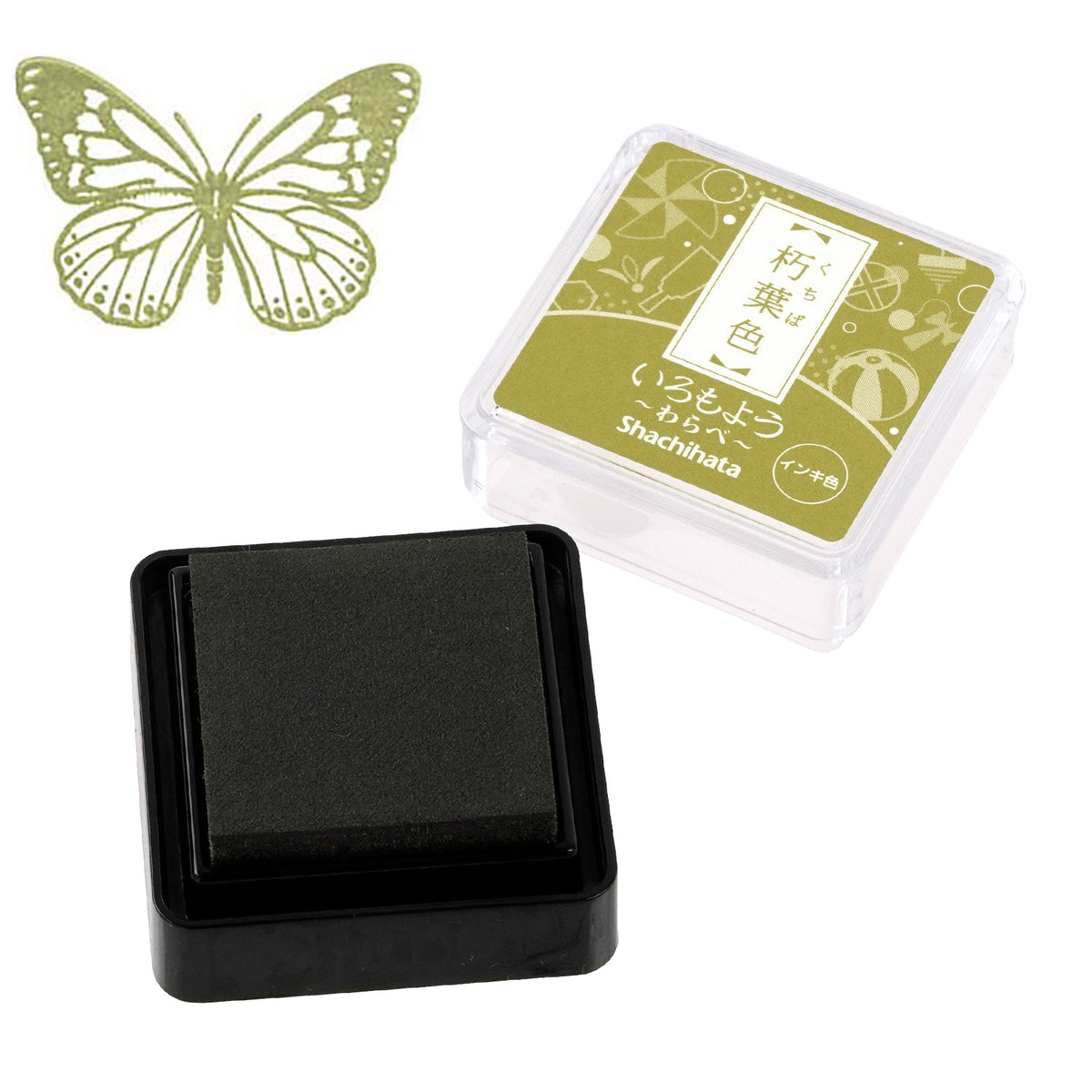 Shachihata IROMOYOU WARABE Mini Stamp Pad