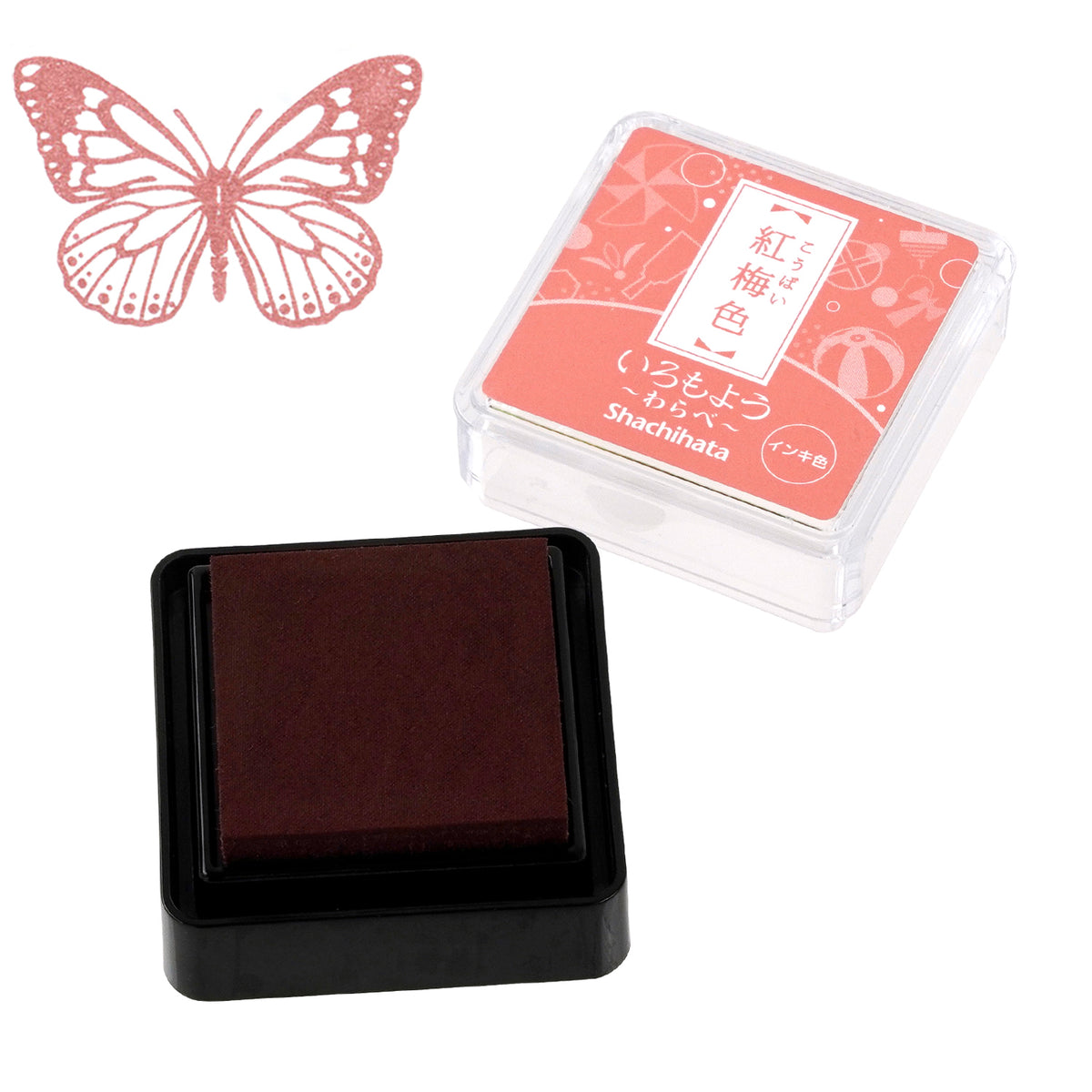 Shachihata IROMOYOU WARABE Mini Stamp Pad