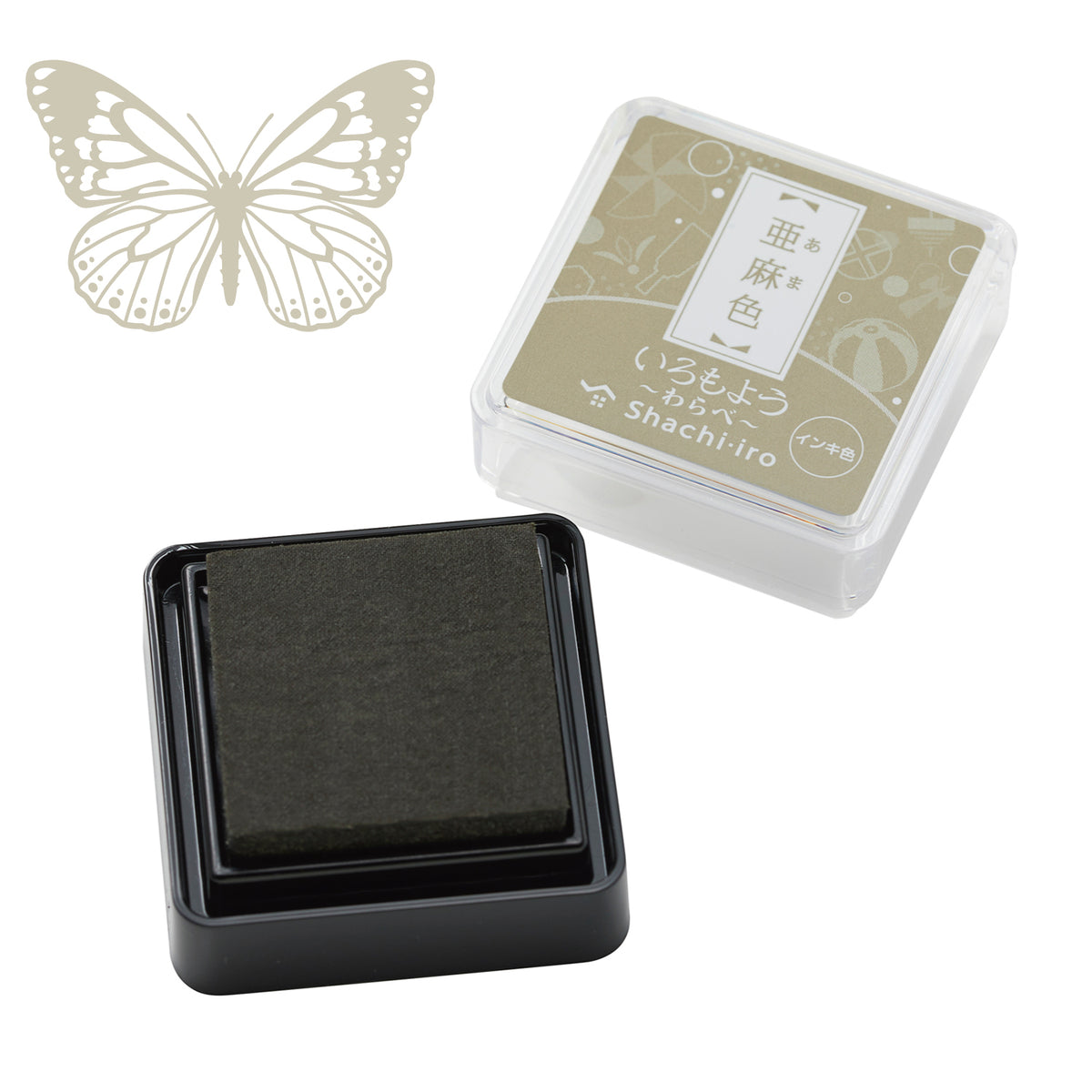 Shachihata IROMOYOU WARABE Mini Stamp Pad