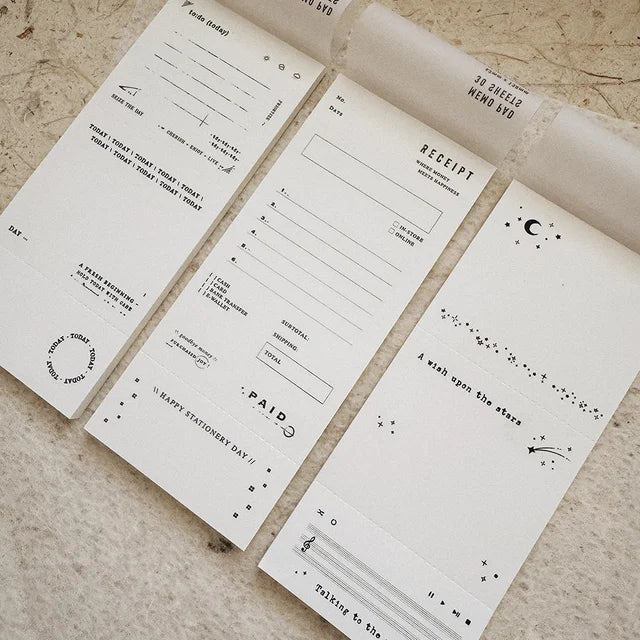 Penspapersplanner Memo Pad