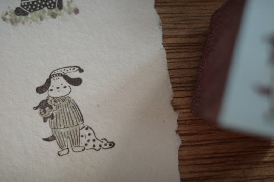 Hanen Studio _ Rubber Stamp _ Little Animal Friends Series / Goodnight
