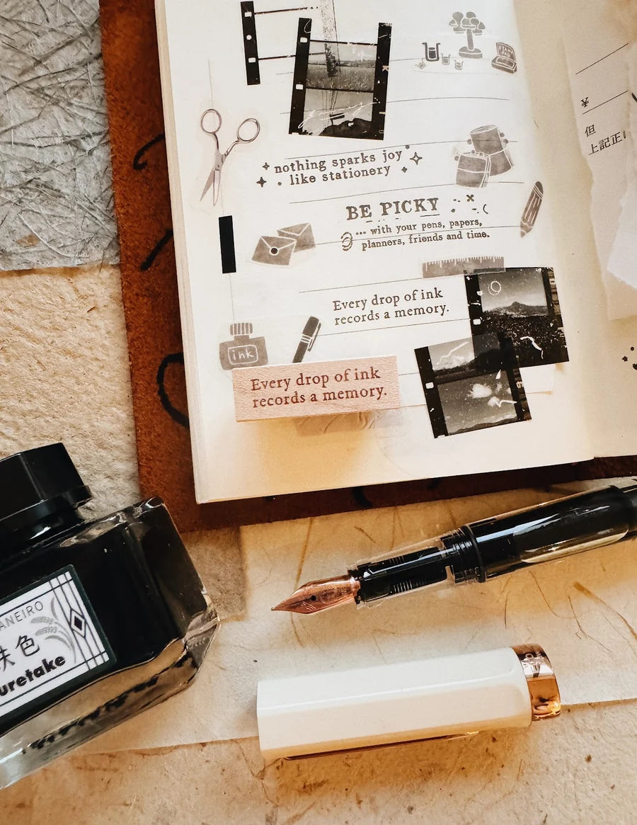 PensPapersPlanner Rubber Stamp _ Series VIII _ Stationery Series