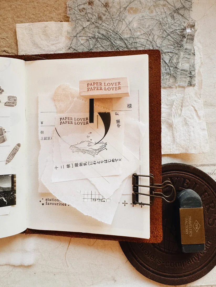 PensPapersPlanner Rubber Stamp _ Series VIII _ Stationery Series