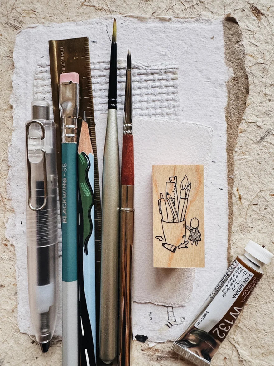 Penspapersplanner Rubber Stamp _ A Quiet Love for Stationery