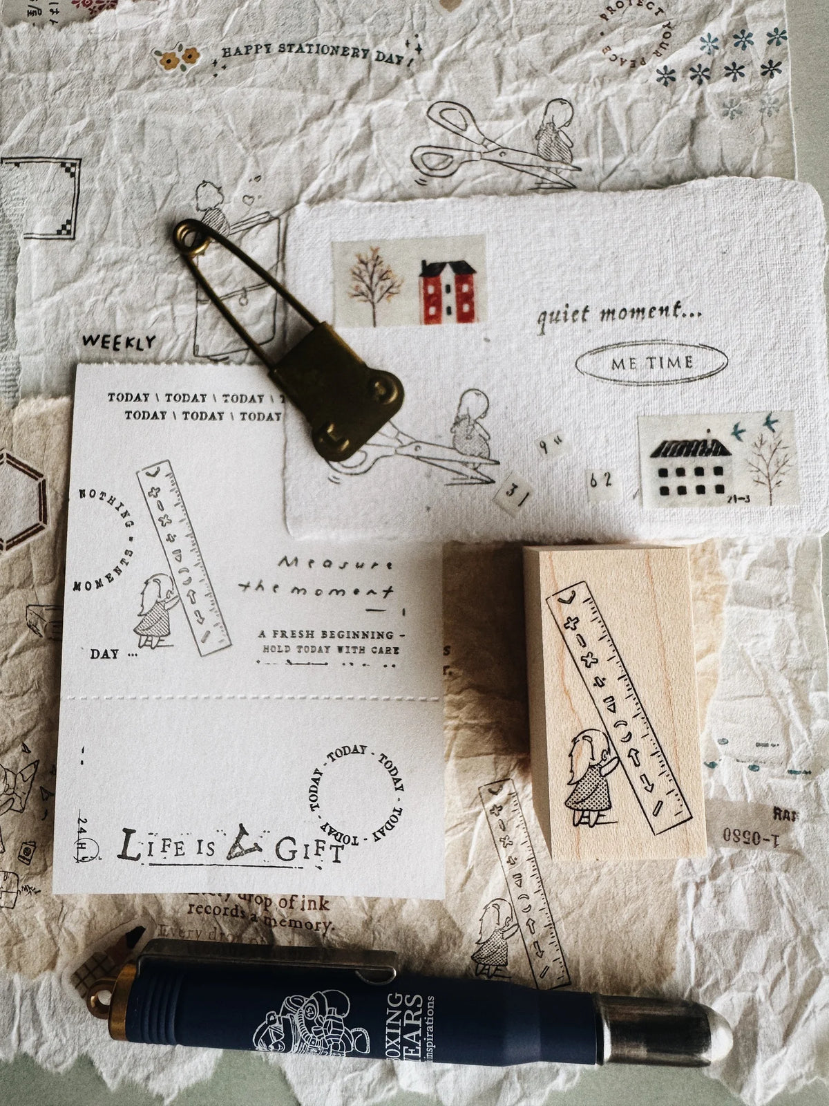 Penspapersplanner Rubber Stamp _ A Quiet Love for Stationery