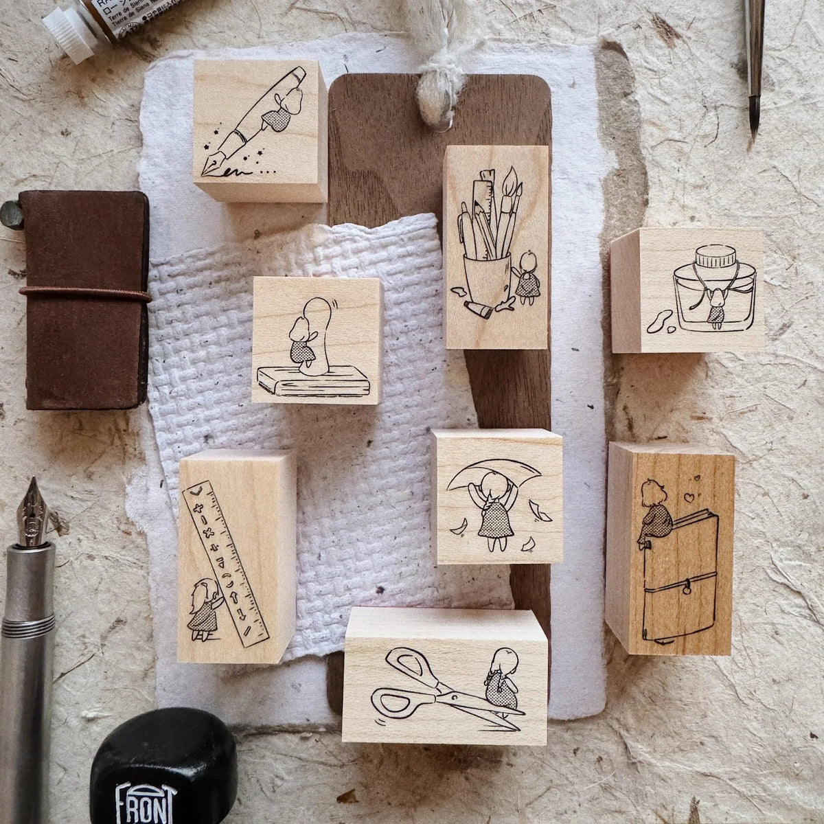 Penspapersplanner Rubber Stamp _ A Quiet Love for Stationery