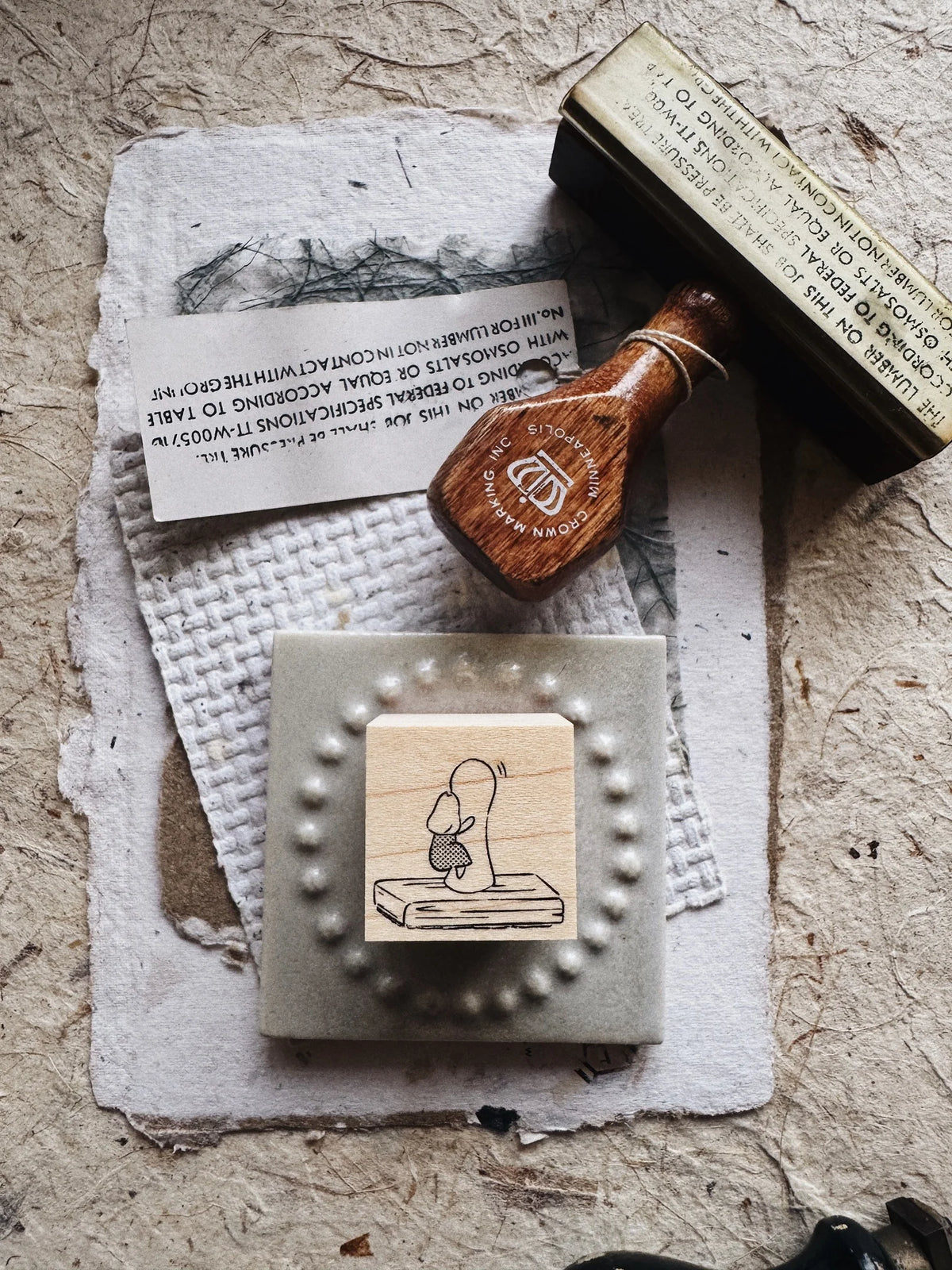 Penspapersplanner Rubber Stamp _ A Quiet Love for Stationery