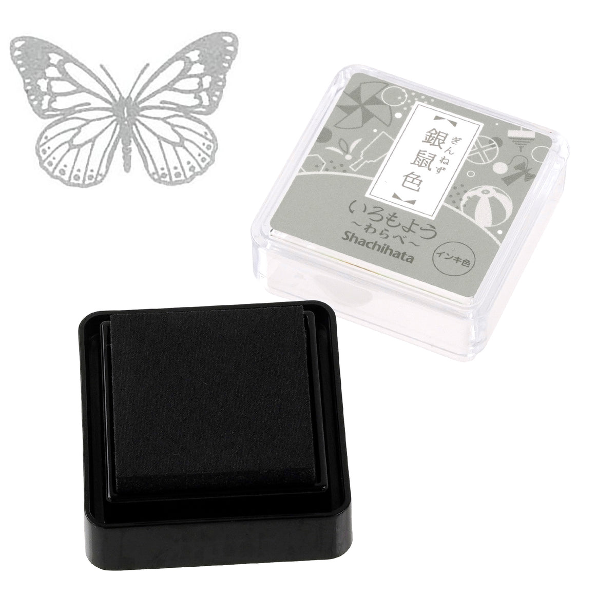 Shachihata IROMOYOU WARABE Mini Stamp Pad