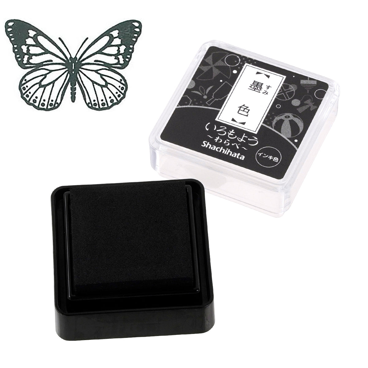 Shachihata IROMOYOU WARABE Mini Stamp Pad
