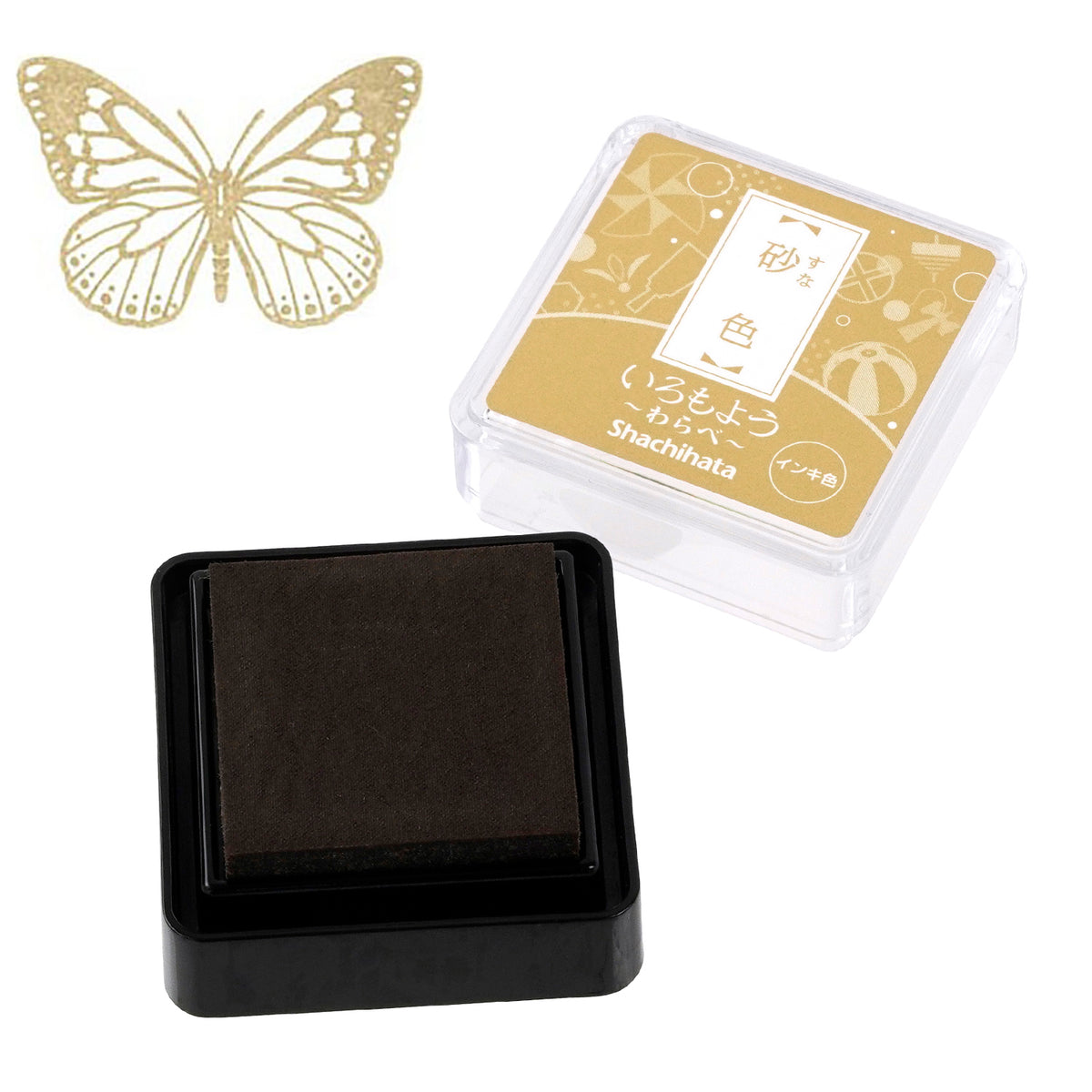 Shachihata IROMOYOU WARABE Mini Stamp Pad