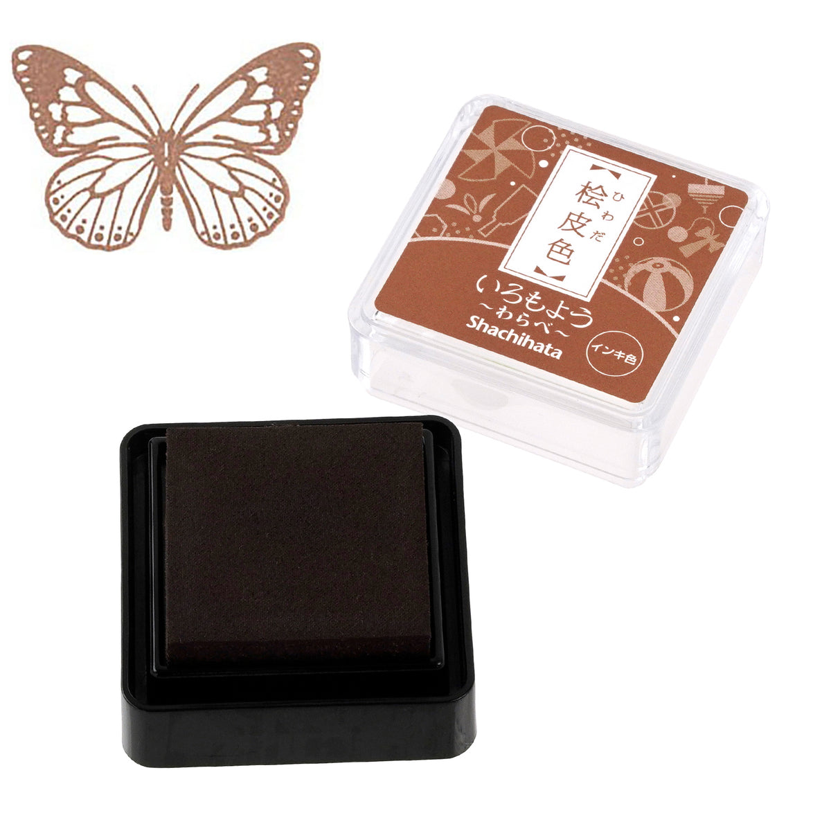 Shachihata IROMOYOU WARABE Mini Stamp Pad