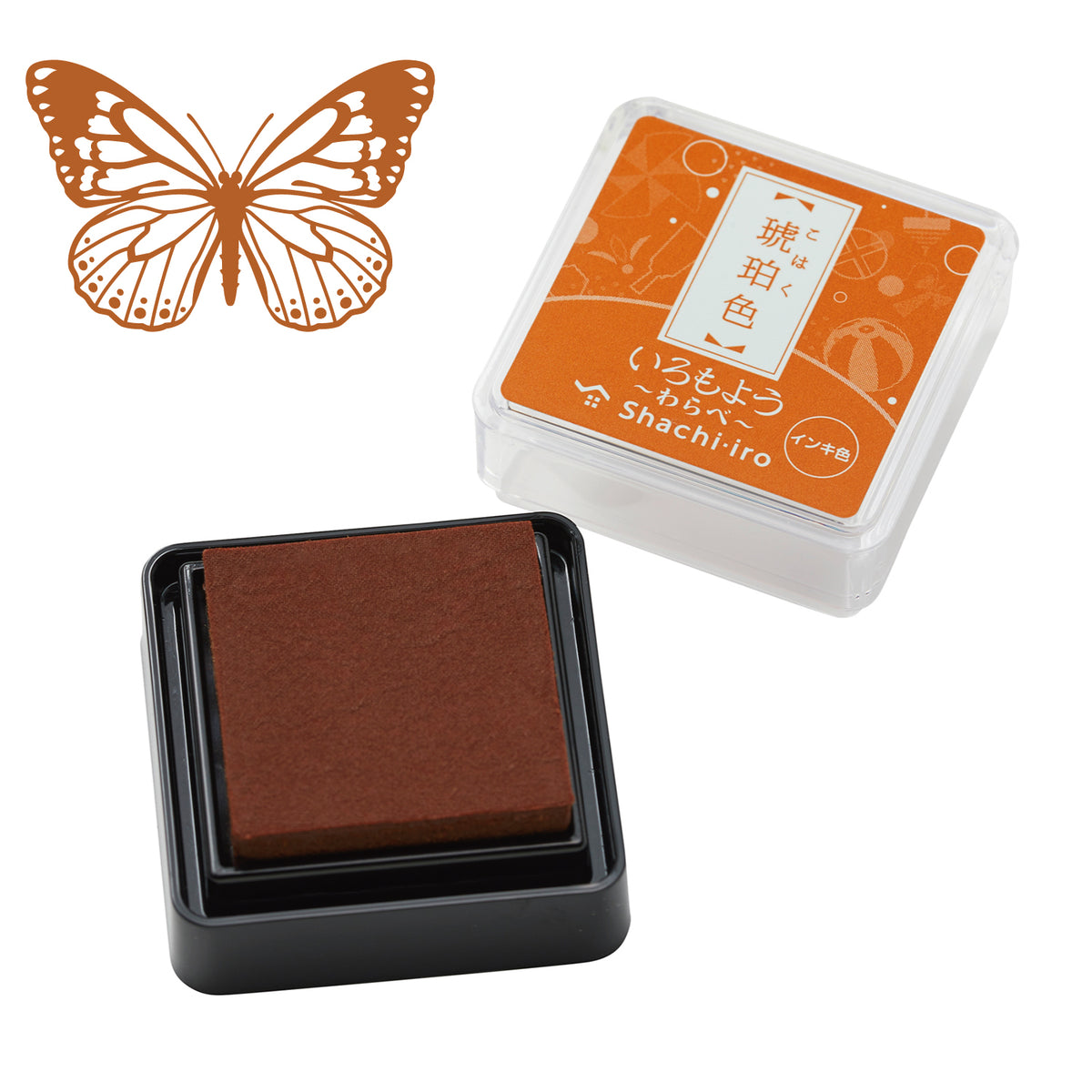 Shachihata IROMOYOU WARABE Mini Stamp Pad