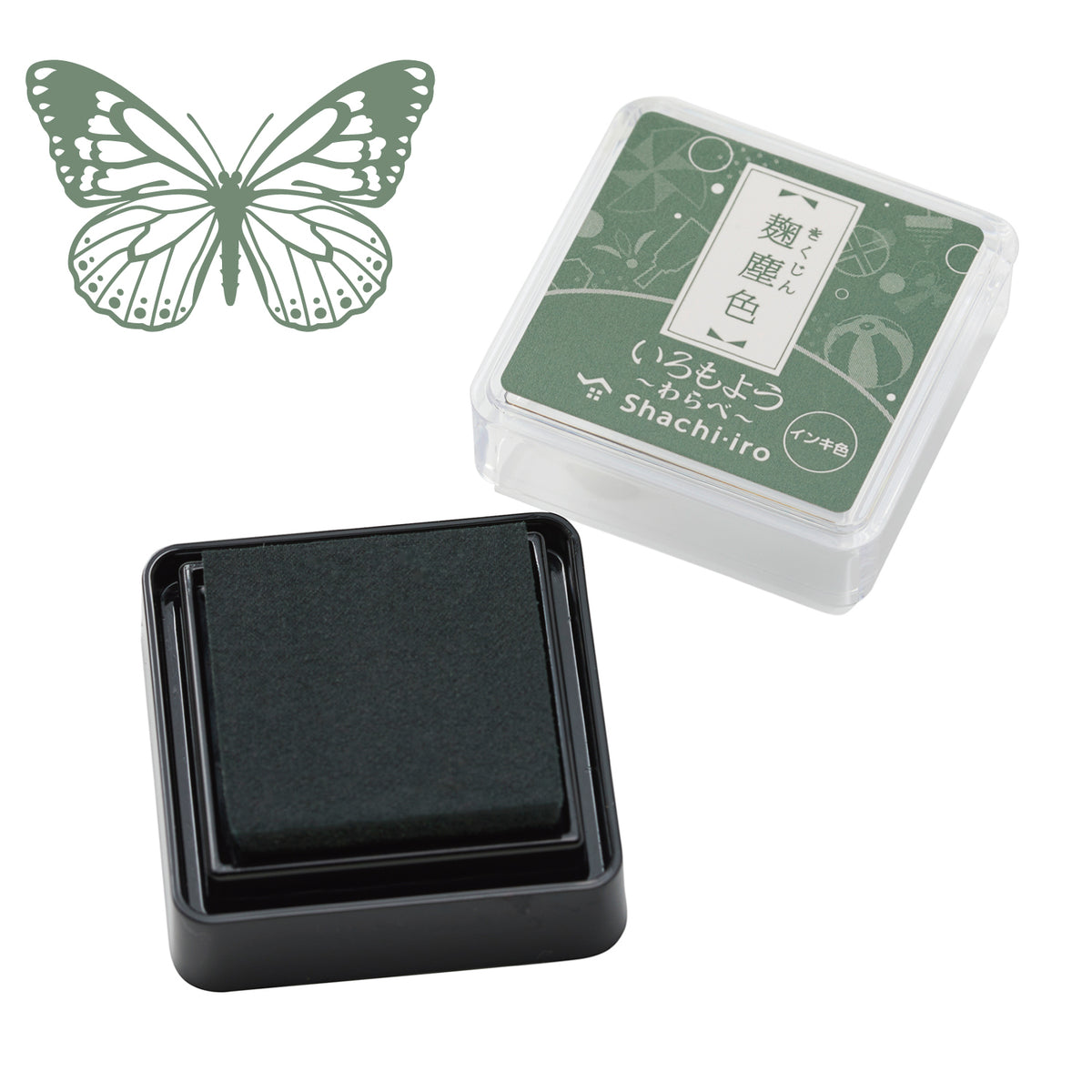 Shachihata IROMOYOU WARABE Mini Stamp Pad