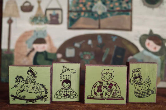 Hanen Studio _ Rubber Stamp _ Stationery Girl