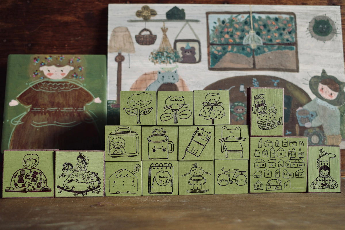 Hanen Studio _ Rubber Stamp _ Stationery Girl