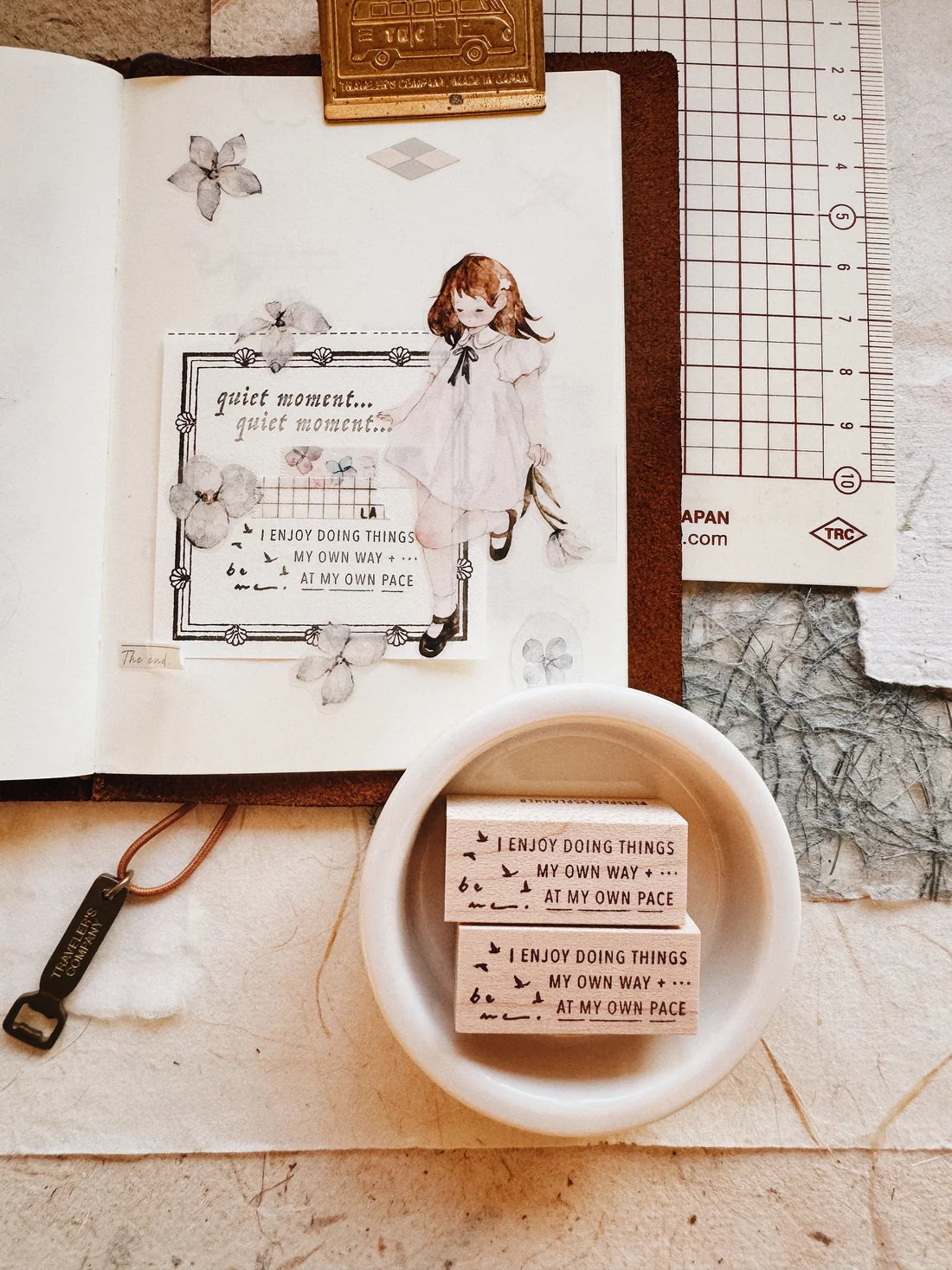 PensPapersPlanner Rubber Stamp _  Series VIII _ Introvert