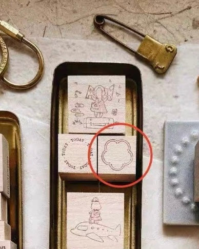 PensPapersPlanner Rubber Stamp _ Frame