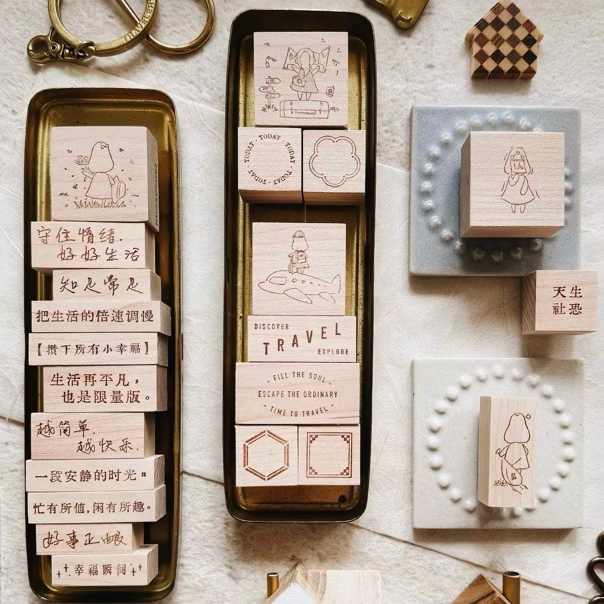 PensPapersPlanner Rubber Stamp _ Frame