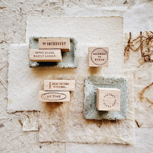 PensPapersPlanner Rubber Stamp _ Me time