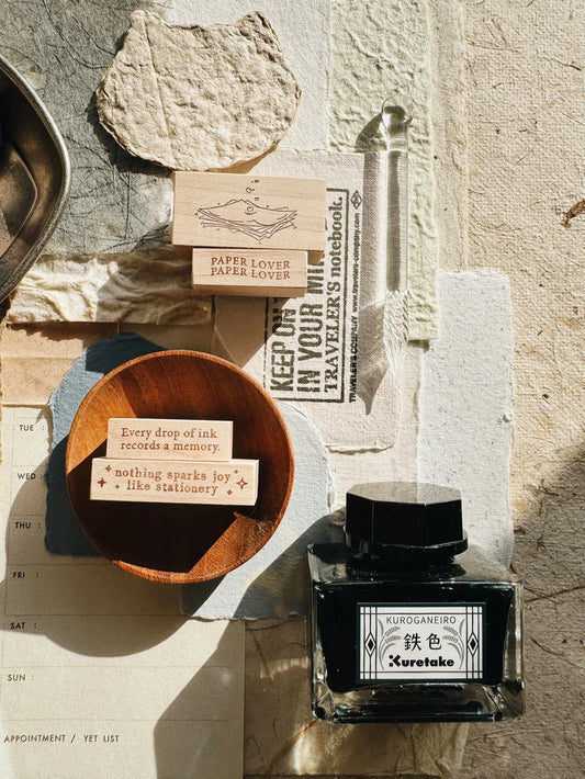 PensPapersPlanner Rubber Stamp _  Series VIII _ Stationery Series