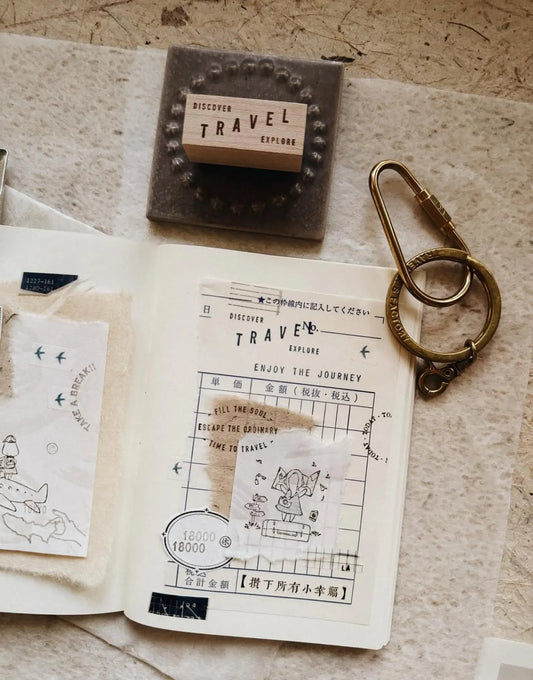 PensPapersPlanner Rubber Stamp _ Series 9 Travel